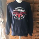 Jerzees Vintage  Seattle Victoria Clipper Ferry Boat Blue Sweatshirt USA Unisex Photo 0