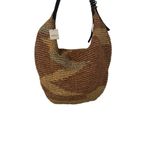 Free People Tan/Brown Slouchy Straw Tote(NWT) Brown Photo 4