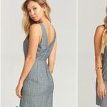 Show Me Your Mumu New  Arlette‎ Plaid Button Down Dress Photo 3