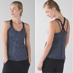 Lululemon Run For Gold Tank Heathered Deep Navy/Deep Navy (Size 6) Photo 0