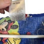 Disney Blue Mickey Mouse Halloween Wrap Tie Back Scrub Medical Top Women Sz XL Photo 10