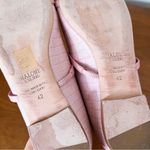 Malone Souliers • Maureen Leather Ballet Flat pink croc embossed leather strappy Photo 11