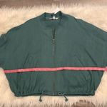 BB Dakota NWT by Steve Madden cotton gauze zip front bomber jacket M Photo 5