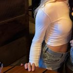 ZARA White Cropped Long Sleeve Photo 1