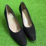 Salvatore Ferragamo  Women’s 8AAAA Narrow Closed Toe Black‎ Block Heel Casual Photo 1
