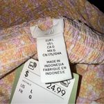 H&M Pink and Yellow Floral Blouse NWT Photo 3