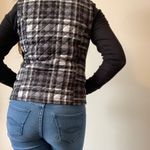 Laura Scott Black And White Checkered Vest Photo 3