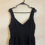 Abercrombie & Fitch Large NWT Black 100% Cotton Dress Vacation Photo 1