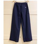 FIGS Ultra High Rise Shelby Wide Leg Scrub Pants in Navy, Size Medium Photo 10