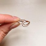 Pura Vida Rose Gold Wave Ring Photo 0