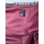 Y2k Burgundy Floral Mini Slip Dress with Spaghetti Straps, Small Red Photo 4