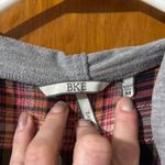 BKE Red and Gray Plaid Hooded Shirt Photo 2