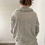 Vince  Gray Cowl Neck Cashmere Blend Sweater Photo 4