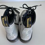 Dr. Martens Doc Martens Junior 1460 Metallic Suede Lace Up Boots Photo 7