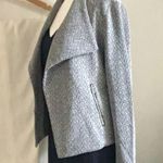 Calvin Klein New Cascade Collar Open Front Blazer Perfect Jacket Year Round Photo 3