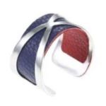 Adjustable ring with reversible color insert. Photo 0