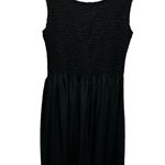 Go Fish Milan Smoked Dress Size S Black Photo 3