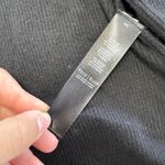 White House | Black Market Vest Womens Small Black Ribbed Knit Cardigan Sweater Photo 5