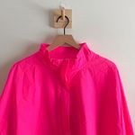 Good American  Hot Pink Anorak Pullover Jacket Size 7/8 Photo 1