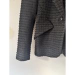 L'Agence NWT  Chamberlain Single Breasted Blazer Suit Jacket Black Tweed Size 0 Photo 4