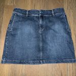 Tommy Hilfiger Blue denim Mini Skirt Sz 12 Photo 0
