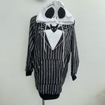 Disney Nightmare Before Christmas Hooded Dress Black White Jack Skellington Photo 3