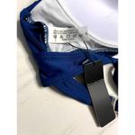 Tempt Me NWT Bikini Top Blue Halter Top Double Strap Back Vacation Cruise Photo 4