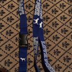 Victoria's Secret Blue Love Pink Thin Keychain Lanyard Photo 0