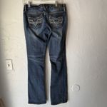 Hydraulic  Jeans Y2k 6 Blue Slim Boot Gramercy Embroidered Pockets Denim Pants‎ Photo 6