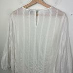 Torrid  White Eyelet & Lace Embroidered Hi-Lo Blouse size 1X Photo 8