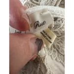 Anthropologie Meadow Rue Cream Bria Embroidered Lace Back Pullover Top Small Photo 10