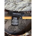 Karen Kane  Long Sleeve Top,‎ Size X-Large - Brown Boho Hippie Photo 2
