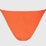 Cupshe Women's X Vanessa Orange Crochet String Hipster Bikini Set Size Medium Photo 4
