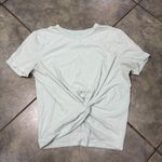 Lululemon Crescent T-Shirt Womens Light Pistachio PTP 16” Laying flat Gym Casual Photo 1