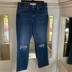 AYR Jeans Size 30 The Yes Yes Yes Straight Leg Distressed Knees Cropped 10126 Photo 2