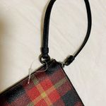 Coach NEW Wristlet Buffalo Plaid Gingham Print Bag Photo 2