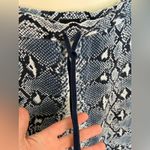 Joseph 100% Silk Pyjama Pants Size 40 Navy Cream Snakeskin Print Lounge Pant Photo 2