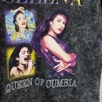 Selena Queen of Cumbia Graphic short sleeve stonewash T Photo 5