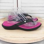 Crocs  Disney Mickey Mouse Thong Flip Flop Sandals Black Pink Womens 8 Photo 0