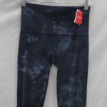 Spanx Ecocare Ankle leggings in Deep Blue Tie Dye sz large NWT Photo 5