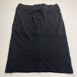 Helmut Lang Black Ribbed Pencil Skirt Lined Womens Size Medium Pull-On Stretch Photo 7