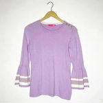 Lilly Pulitzer Purple Callee Bell Sleeve Sweater Size XS Photo 1