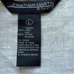 Jonathan Martin studio Women’s embroidered white floral linen blend blou… Photo 1