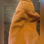 Vineyard Vines Womens  texas longhorns burnt orange fleece vest Photo 1