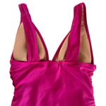 J.Crew Radiant Fuchsia Ruched V Photo 7