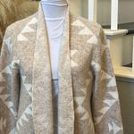 Frye Cozy Western Style Patterned Open Cardigan Sweater Size Small Photo 3