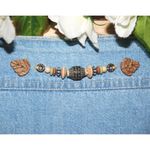 Vintage Christina Hope Light Wash Blue Denim Maxi Skirt Size 12 Elastic Waist Photo 2