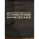 Outdoor Voices  Black Athena Racerback Crop Top‎ Athletic Sports Bra Size XS Photo 7