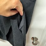 Athleta  Restful Cocoon Wrap Cardigan Ribbed Heather Gray Sweater Size Small Photo 3