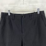 Leggiadro Vintage 90s Black Knee Length Bermuda Dress Shorts Size 12 Photo 4